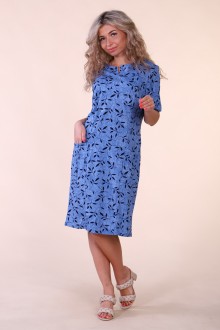 М374 Платье «Мишель» (синий)